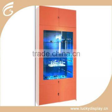 glasses display showcase with drawer