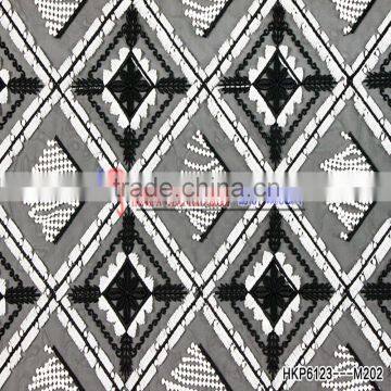 China Supplier And Manufacturer New Geometric Pattern Knitted Fabric Geometric Fashion Design