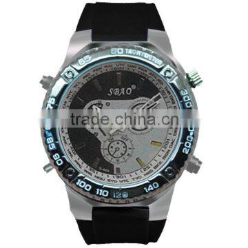 Newest Design Silicon Band Big Case OEM Wristwatch