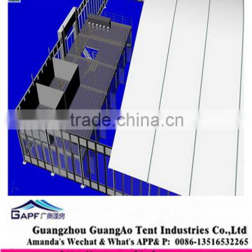 Made in guangzhou China Reliable Quality curved tents tiles