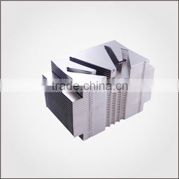 New designed buckle fin heat sink for cooling system