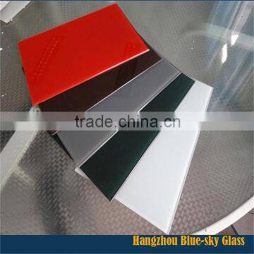 High quality colored tempered glass made by chinese supperior supplier blue sky