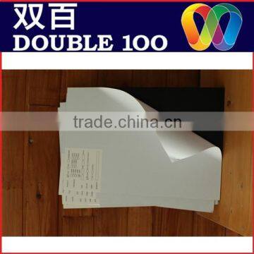 double sided adhesive PVC sheets price for black and white