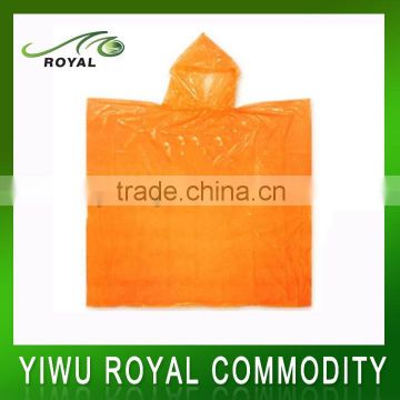 Promotional PE Disposable Softball Ponchos