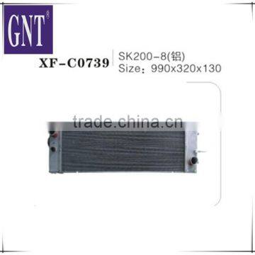 excavator SK200-8 radiator