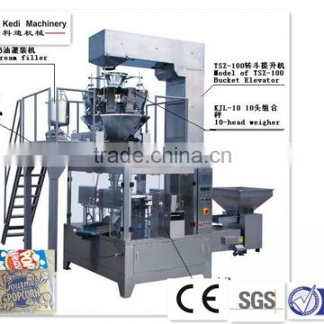 Factory price automatic microwave popcorn pouch packaging machine