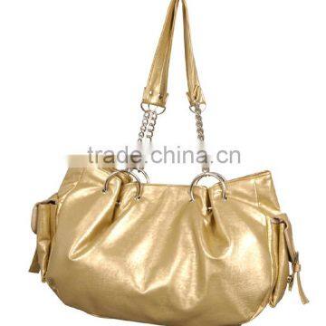 Wholesale Europe popular ladies golden handbags in 