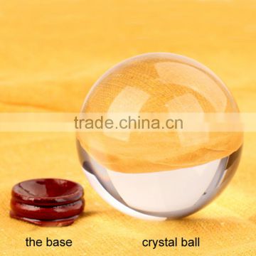 High quality solid glass crystal ball