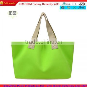 Candy color female bag shopping bag