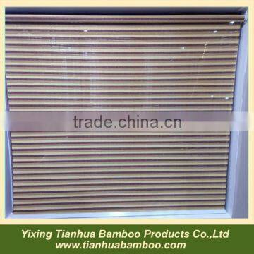 Burnt Bamboo Roll-up Window Shade (China)