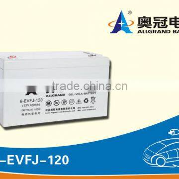 fork lift battery 12V120Ah / electric car battery