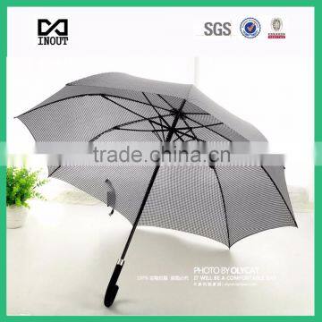 23" automatic walking stick straight business rain umbrella