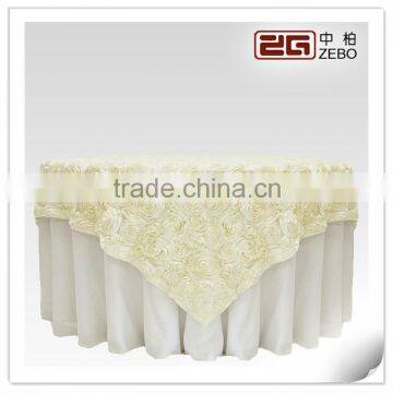 Direct factory made wholesale fancy wedding tablecloth