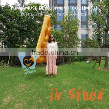 High Quality Food Pizza Design Pool Float Inflatable Donut for Fun photo-3
