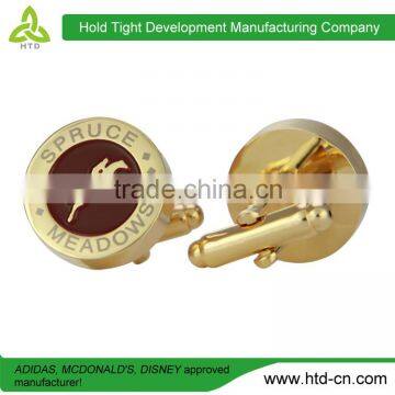 2016 Hot Selling elegant cufflink , small cufflink , Custom metal cufflink