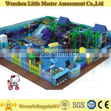 Blue Color Children Indoor Amusement Park Equipment