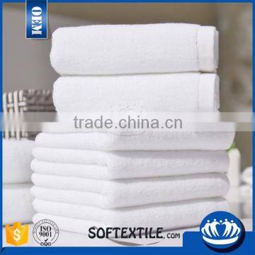 5 Star Hotel Standards cotton Fiber Jacquard Embossed luxury hotel towels