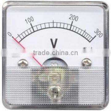 0-300V 50*50mm Panel Meter(Analog Panel Meter, Ammeter,Voltmeter)