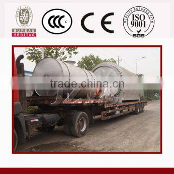 Batch Waste Tyre Pyrolysis Plant With Lower Inputs and Higher Outputs