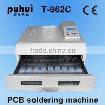 Taian wave soldering machine/automatic pcb soldering machine/infrared SMT reflow oven/IC heater/bga soldering/T962C