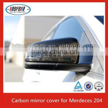 ARROW LED DOOR MIRROR CARBON MIRROR CAPS COVERS FOR 2010-2013 MERCEDES W204 C-CLASS