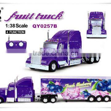 Popular hot! Beauty design 1:38 4 channel rc truck for sale