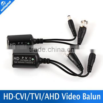 Transceiver Support HDCVI/HDTVI/AHD Camera Max 700M Range,Power-Video,A Passive (non-amplified) Device,Video Balun