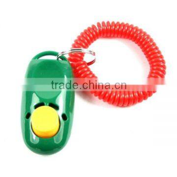 Funny lovely dog toy training clicker with customized logo