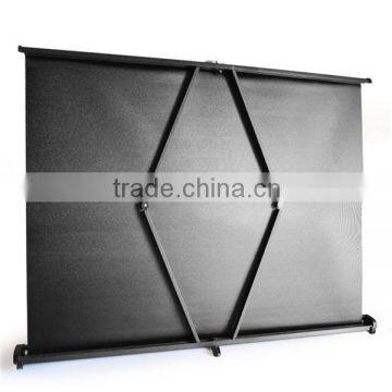 Factory Supply Desktop Screen Matt White Foldable Projection Screen Portable Table Screen photo-3