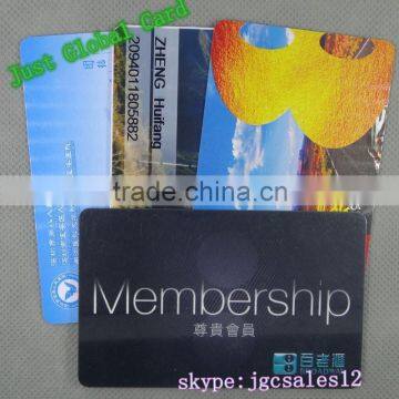 CR80 size photo RFID id cards for security protection