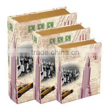 European-style rectangular book shaped gift box