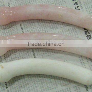 160x25x30mm rose quartz adult gemstone penis