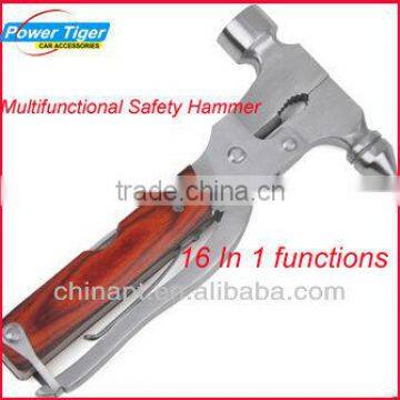 Stainless Steel Multifunctional Safety Hammer For Cars