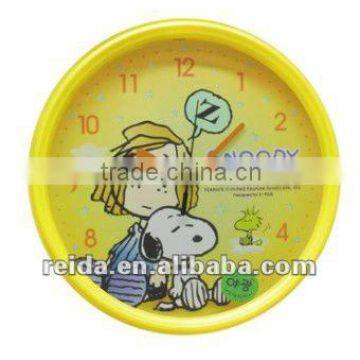 plastic gift wall clock quart clock small wall