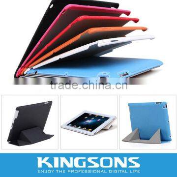 New arrival folded nice PU case for ipad K8429U