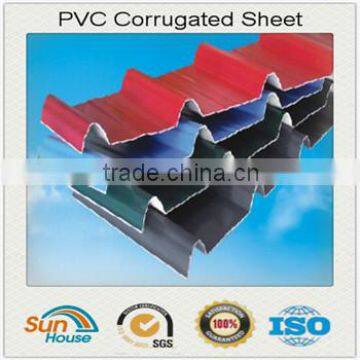 price of corrugated PVC roof sheet