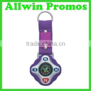 Promotional Mini Plastic Compass With Lanyard Keychain photo-6
