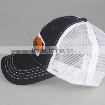 pre-curved baseball mesh cap trucker