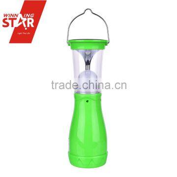 Solar led emergency lamp, 1w rechargeable LED emergency light