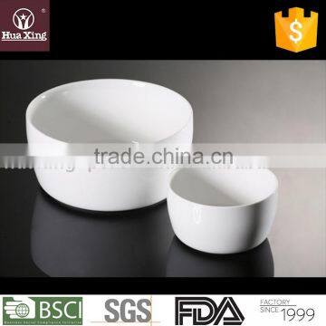 H6413 factory chaozhou oem porcelain high quality white ceramic bowl