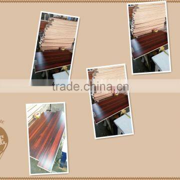 African Ebony Veneer Multilayer Hardwood Engineered Wood Flooring