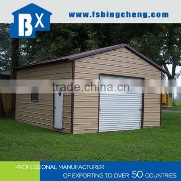 Manufacture Directly Low Cost Steel Stucture Garage for Sale