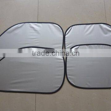Printed car windscreen sunshade/nylon side sunshade/customized logo and design