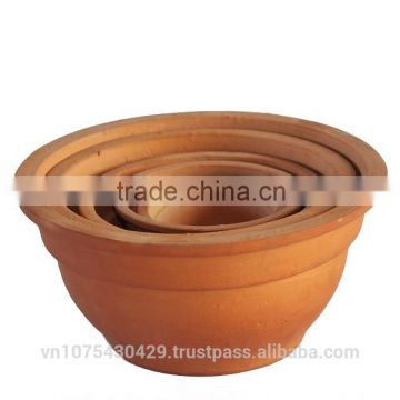 terracotta mini pots Flower Pots Set of 5 Cheap