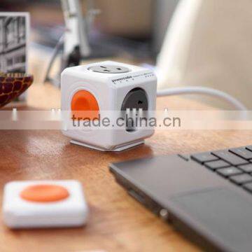 Remote Control Cube Power Sockets Power Strip