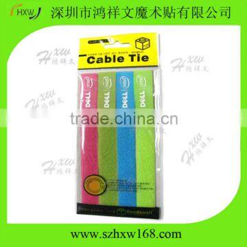 2*18cm multicolored computer cable tie