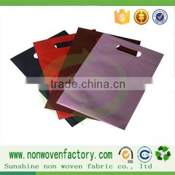 Sales of the top ten non-woven shopping bag, environmental protection and durable trustworthy supplierfabric used make bags