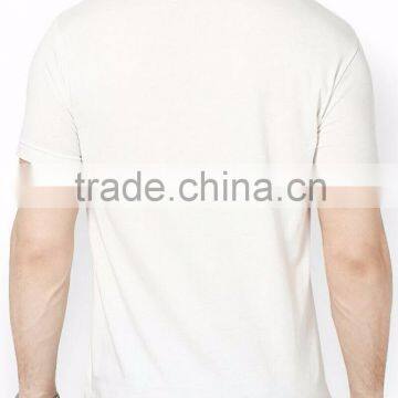 Men's Plain T Shirt Cotton Elastane photo-3