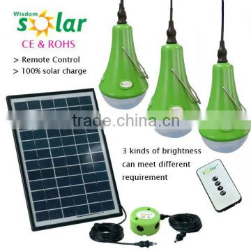 EASY POWER Solar Charge Remote Control Emergency Light LED led mini solar light bulb