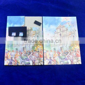 Custom magnetic paper puzzle / magnetic puzzle sheets / kids Jigsaw puzzle